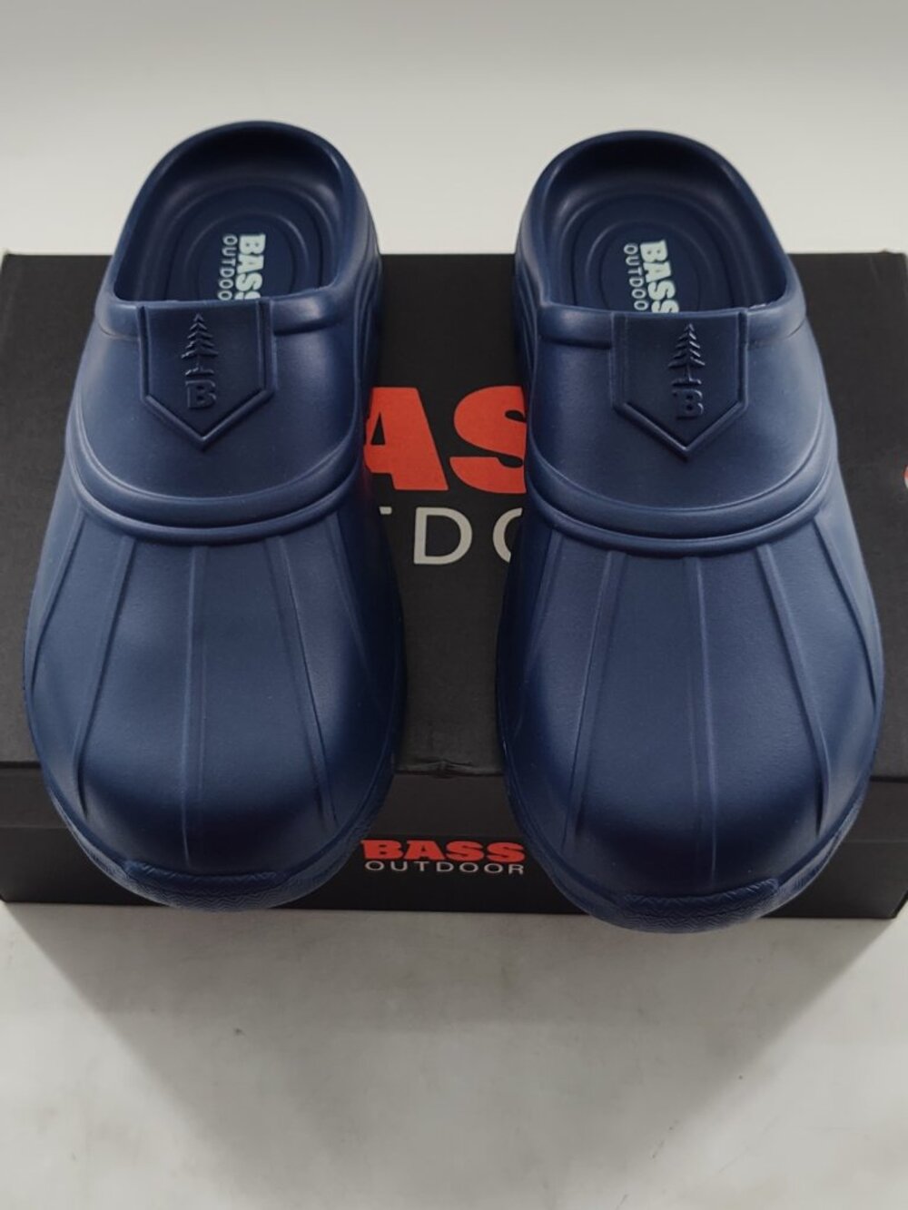 Men's Bass Outdoor Field Slides Blue Size 8 Women's Size 9          P#777@CMK